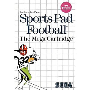 Cover Sports Pad Football for Master System II